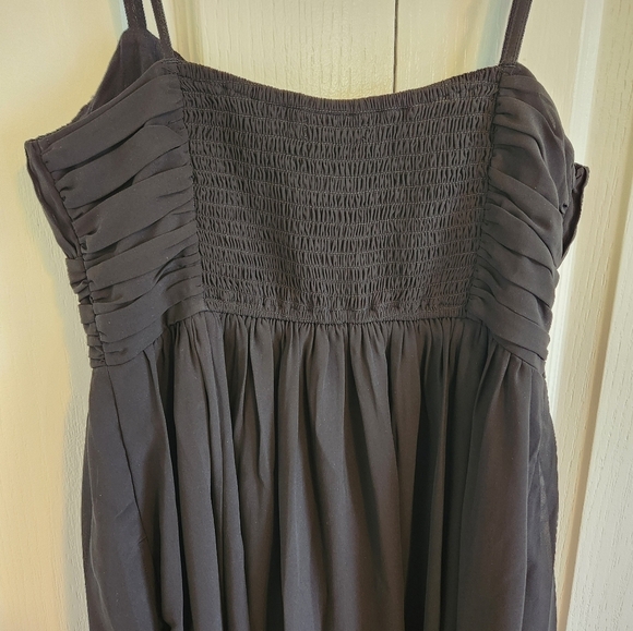 NWT Elegant Black Spaghetti Strap Abercrombie & Fitch Dress Size S - Picture 8 of 9
